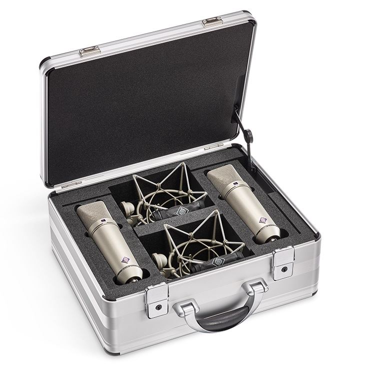 Neumann U 87 Ai Stereo Set - nickel