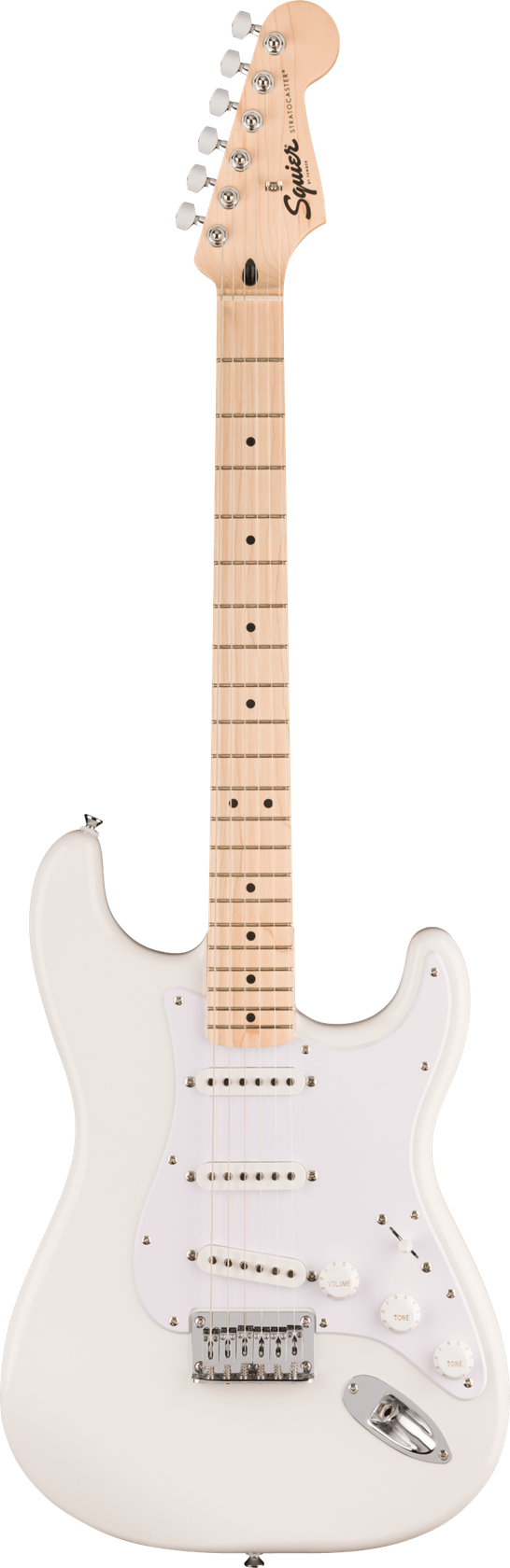 Squier Sonic Stratocaster Hardtail, Arctic White MN