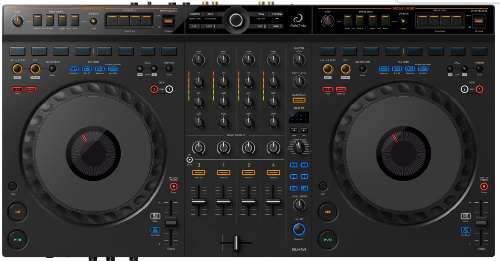 AlphaTheta DDJ-GRV6