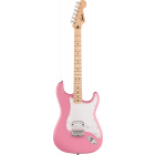 Squier Sonic Stratocaster Hardtail Humbucker, Flash Pink MN