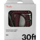 Fender Coil Cable Tweed Rood, Jack - Jack Haaks, 9m