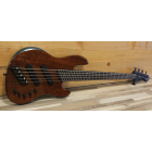 Dingwall Custom Shop Super J-5 X-Top Flamed Walnut Pelham Blue Back