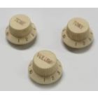 Q-Parts Antique White Knob Set