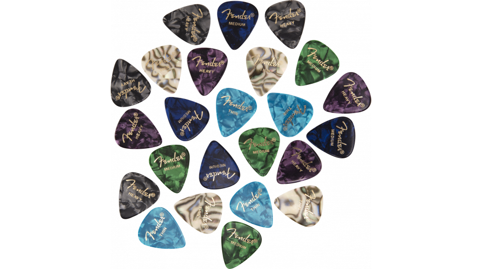 Fender 351 Shape Premium Picks -24 Pack