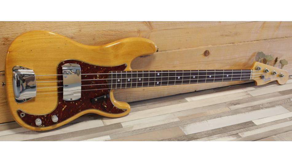 Fender Custom Shop 2024 Time Machine 1966 Precision Bass Journeyman Relic, Aged Natural