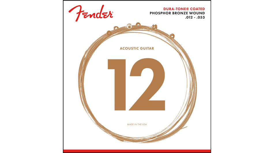 Fender Dura-Tone® 860L Phosphor Bronze Coated