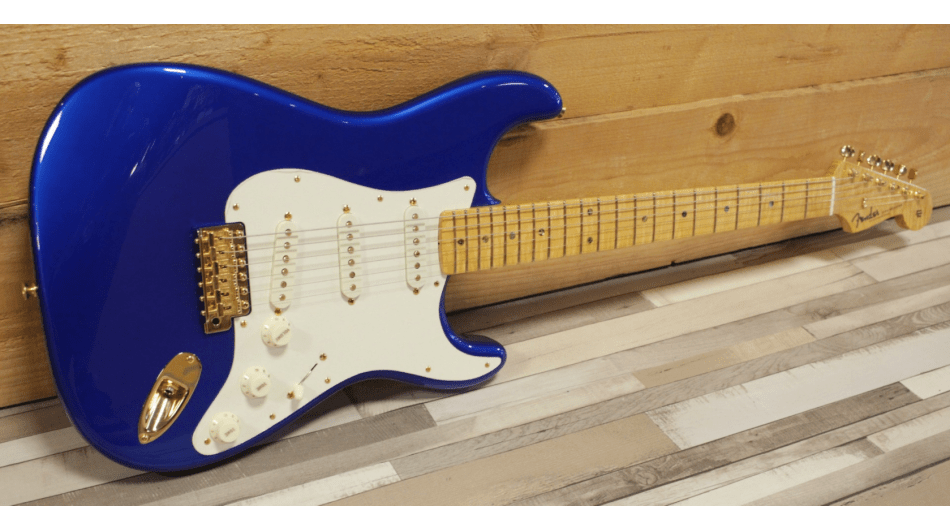 Fender Custom Shop 2024 LTD 70th Anniversary Stratocaster NOS, Aged Bright Sapphire Metallic