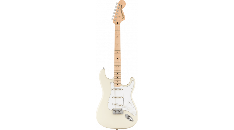 Squier Affinity Stratocaster, Olympic White MN