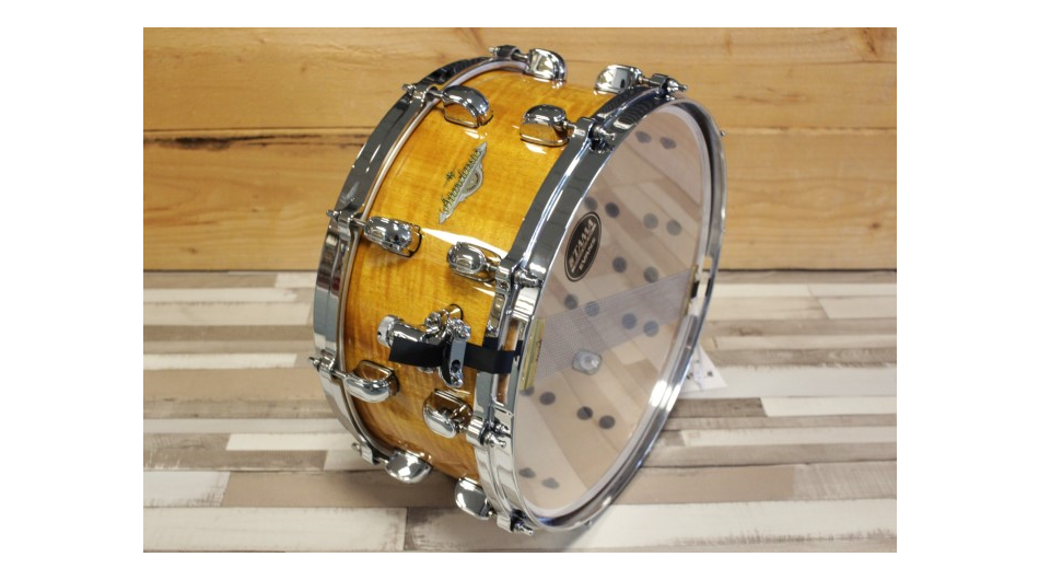 Tama Starclassic Maple 14x6.5" snaredrum Gloss Natural Movingui