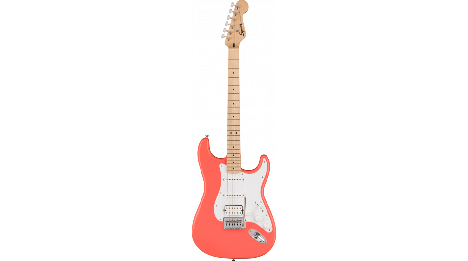 Squier Sonic Stratocaster HSS, Tahitian Coral MN