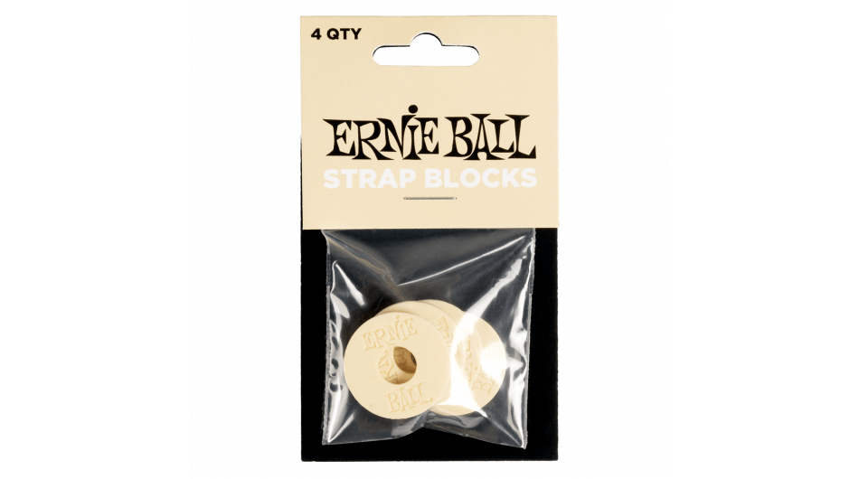 Ernie Ball Strap blocks cream 5624