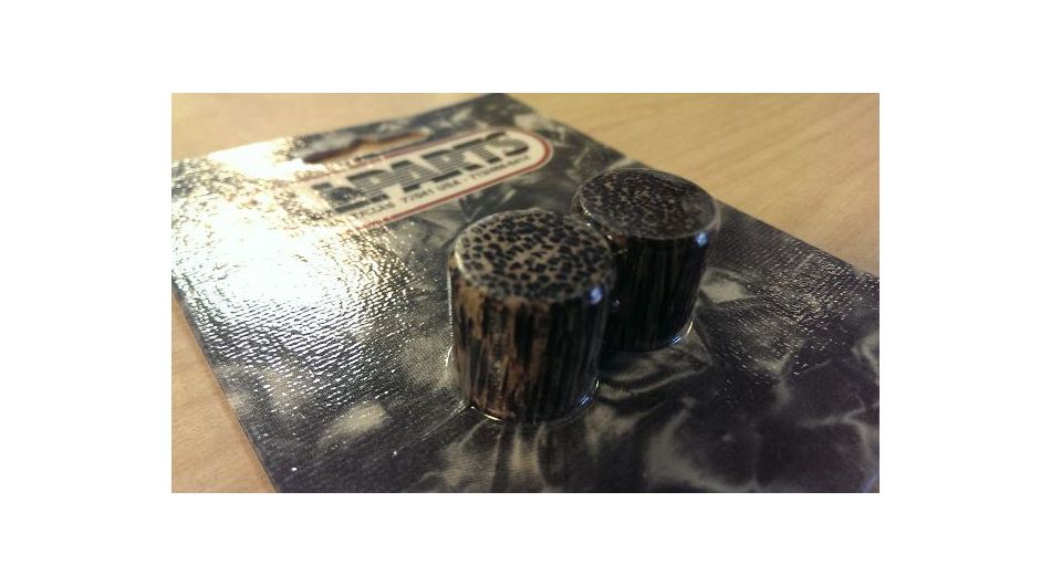 Allparts Tigerwood Knobs