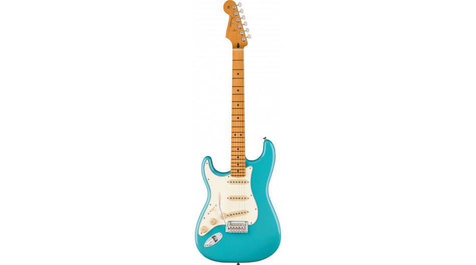 Fender Player II Stratocaster Linkshandig, Aquatone Blue MN