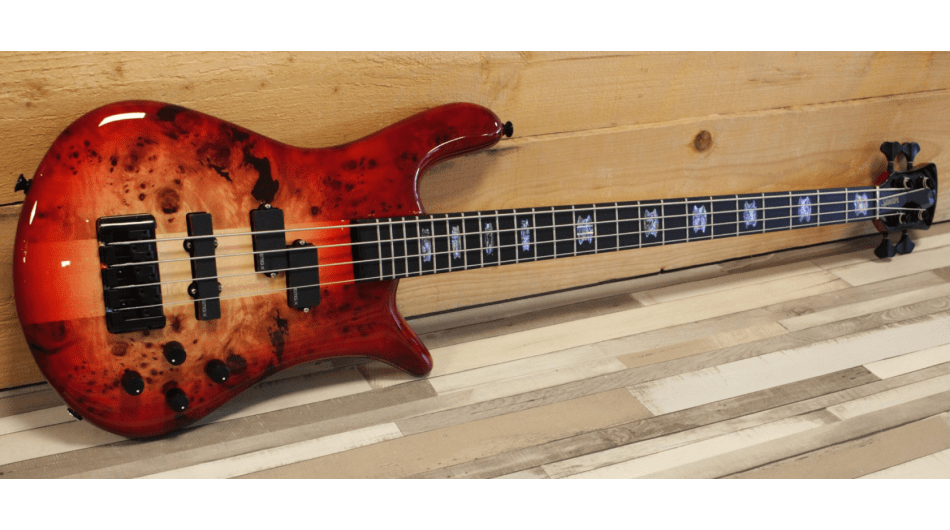 Spector Euro 4 CST - Natural Red Burst Gloss