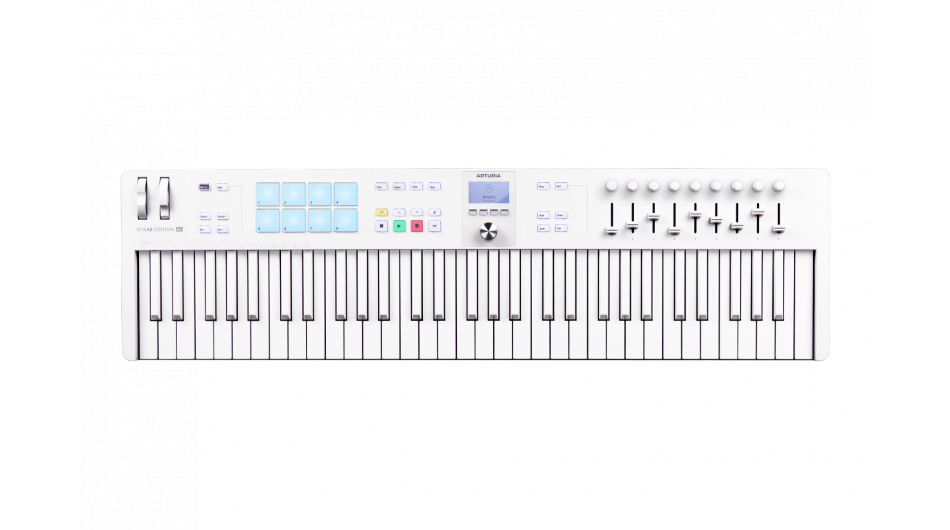 Arturia KeyLab Essential 61 mk3 Alpine White