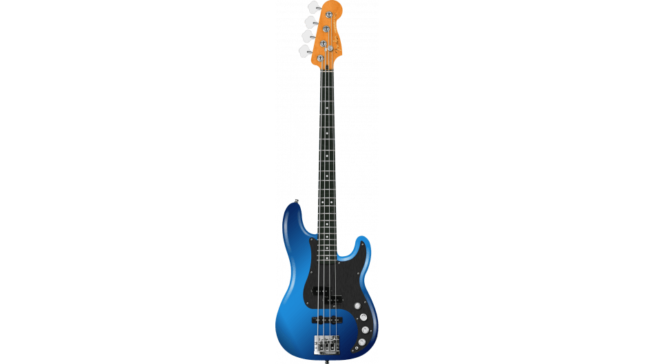 Fender American Ultra II Precision Bass, Noble Blue EB