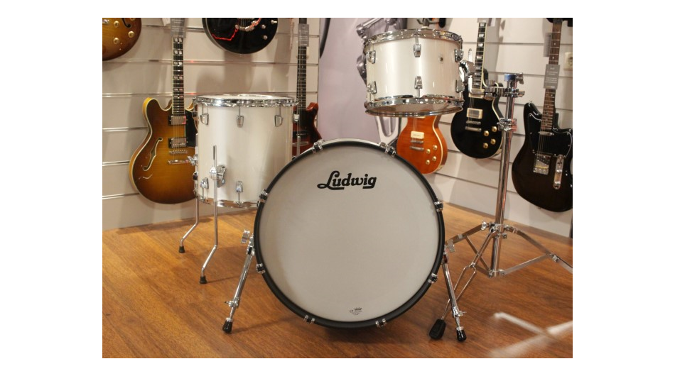 Ludwig LTD NeuSonic Downbeat Silver Silk