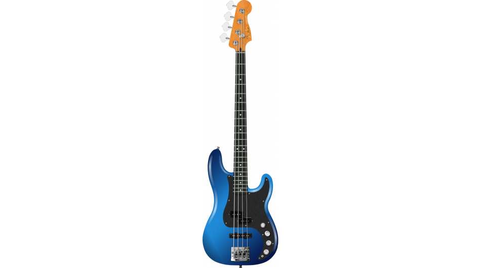 Fender American Ultra II Precision Bass, Noble Blue EB