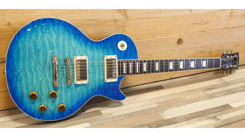 Tokai LS142Q Ocean Blue Burst Made in Japan (incl. koffer)