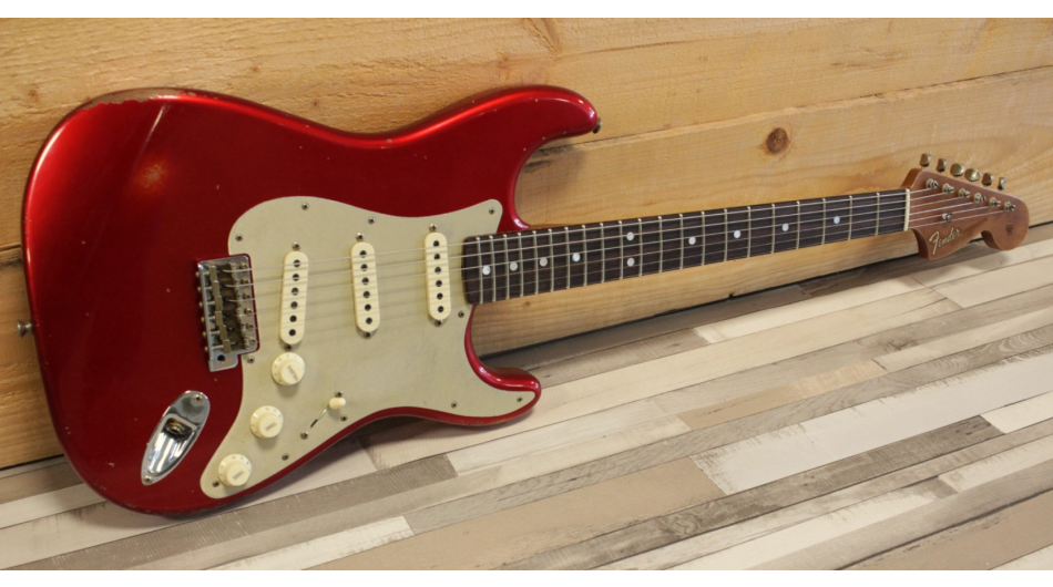 Fender Custom Shop LTD Roasted "Big Head" Stratocaster, Relic Aged Candy Apple Red