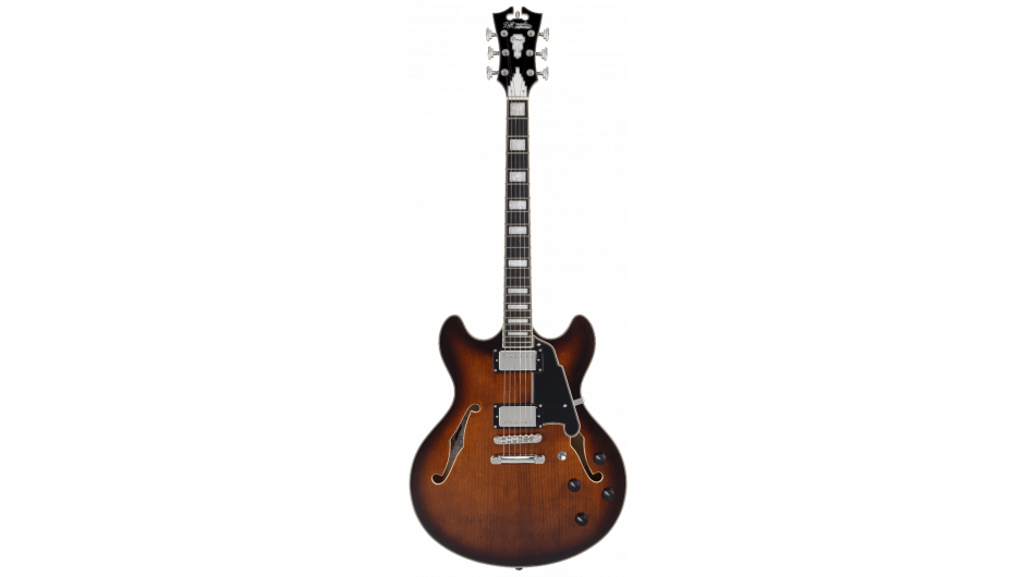 D'angelico Premier DC Brown Burst