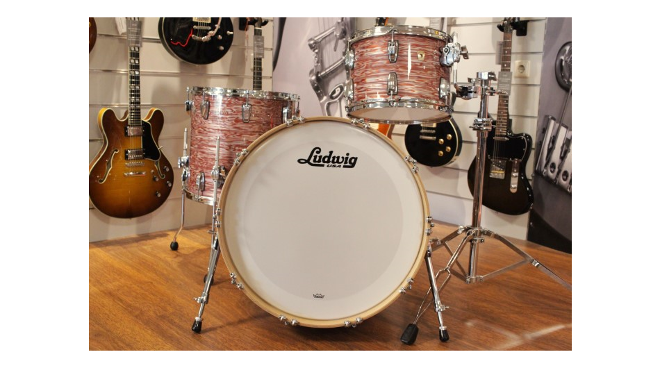 Ludwig LTD Classic Maple FAB 22 Pink Oyster 