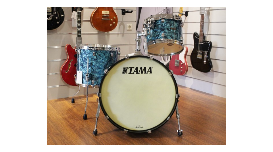 Tama Starclassic Maple Custom Shellkit 22-13-16 Turquoise Pearl 