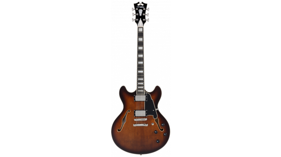 D'angelico Premier DC Brown Burst