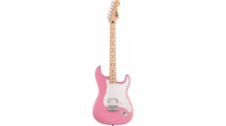 Squier Sonic Stratocaster Hardtail Humbucker, Flash Pink MN