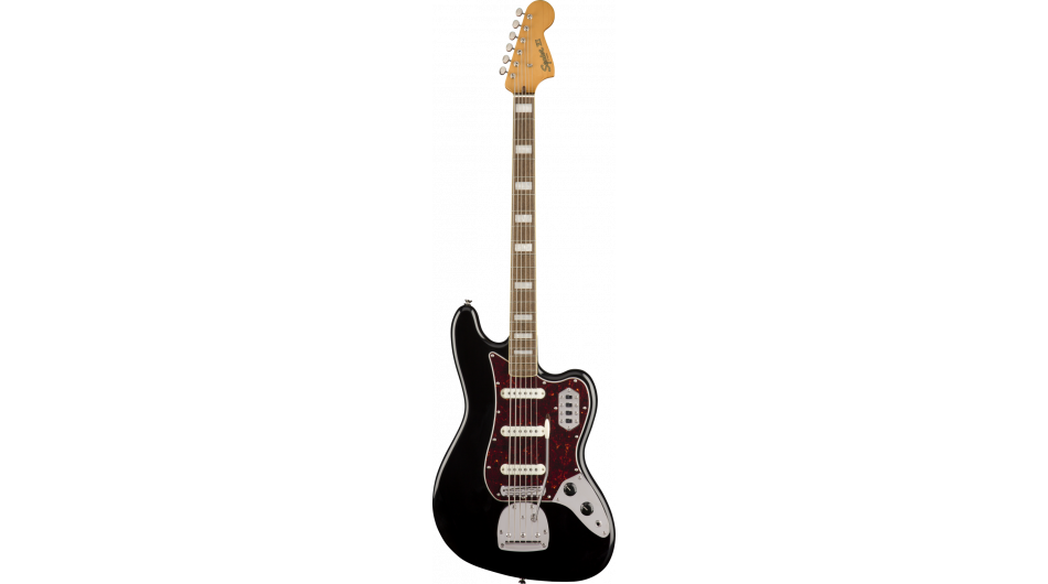 Squier Classic Vibe Bass VI, Black, Laurel Fingerboard