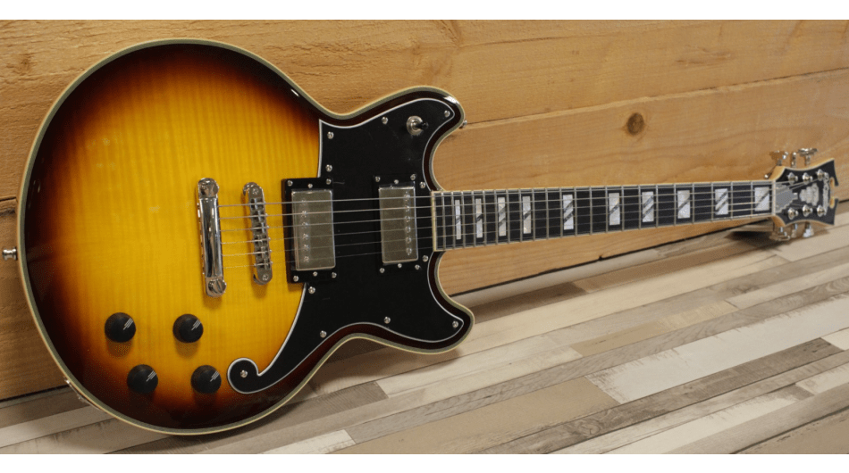 D'angelico Deluxe Brighton, Vintage Sunburst