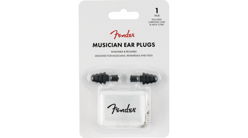 Fender Musician Series Ear Plugs, Black