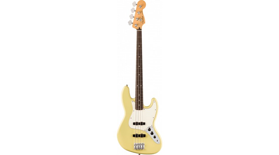 Fender Player II Jazz Bass, Hialeah Yellow RW