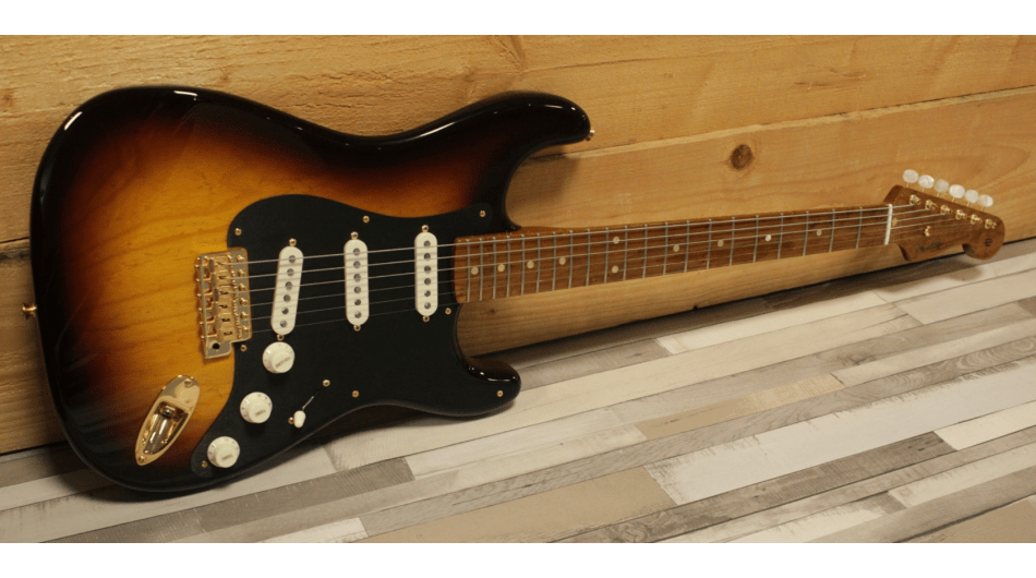 Fender Custom Shop 2024 American Custom Stratocaster NOS, Chocolate 2-Color Sunburst