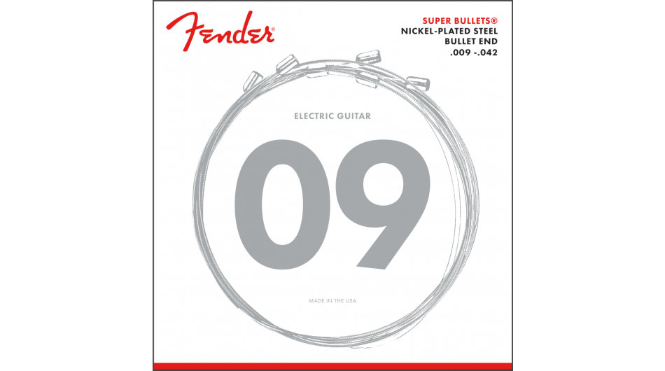 Fender 3250L Super Bullet, Nickel Plated Steel Guitar Strings