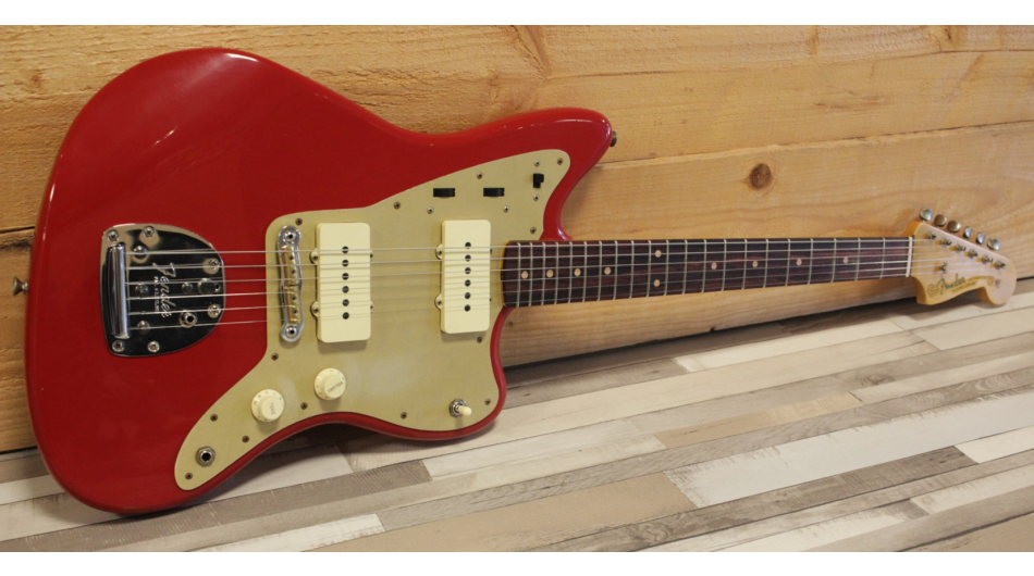 Fender Custom Shop Time Machine 1959 250K Jazzmaster Journeyman Relic, Aged Dakota Red