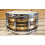 Ludwig LTD LB552RS 14x6.5 Raw Striped Bronze