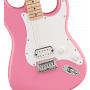 Squier Sonic Stratocaster Hardtail Humbucker, Flash Pink MN