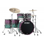 Tama LTD Starclassic Walnut Birch Shellkit Exotic Nappa Burl Nebula Fade