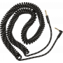 Fender Coil Cable Deluxe Tweed Black, Jack-Jack Haaks, 9m