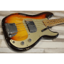 Fender Custom Shop 2024 Time Machine 1958 Precision Relic, Super Faded Aged Chocolate 3-Color Sunburst