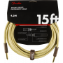 Fender Instrumentkabel Deluxe Tweed, Jack-Jack, 4.5m