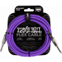 Ernie Ball 6415 Flex Cable 3 meter instrumentkabel violet