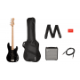 Squier Affinity Precision Bass, Black Starterpack 