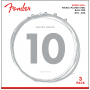 Fender Super 250R Guitar Strings - 3-pack