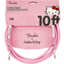 Fender Kabel Hello Kitty Pink, Jack-Jack, 3m