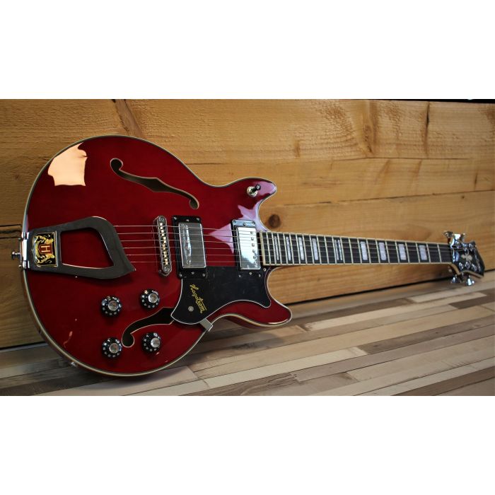 Hagstrom Alvar Wild Cherry Transparant