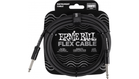 Ernie Ball 6434 Flex Cable 3 meter instrumentkabel zwart