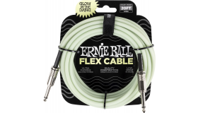 Ernie Ball 6437 Flex Cable 6 meter instrumentkabel Glow In The Dark 