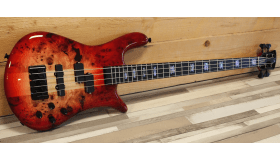 Spector Euro 4 CST - Natural Red Burst Gloss